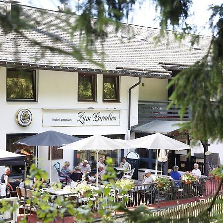 Hotel-Pension Zum Paradies วิลลิงเงิน ภายนอก รูปภาพ